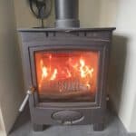 Log burning stove