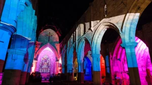 The interior of St Mary's Church